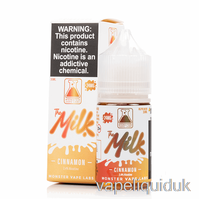 Cinnamon - The Milk Salts - 30mL 24mg Vape Juice